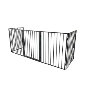 Barrière de protection en métal WERKA PRO 5 panneaux (300cm)