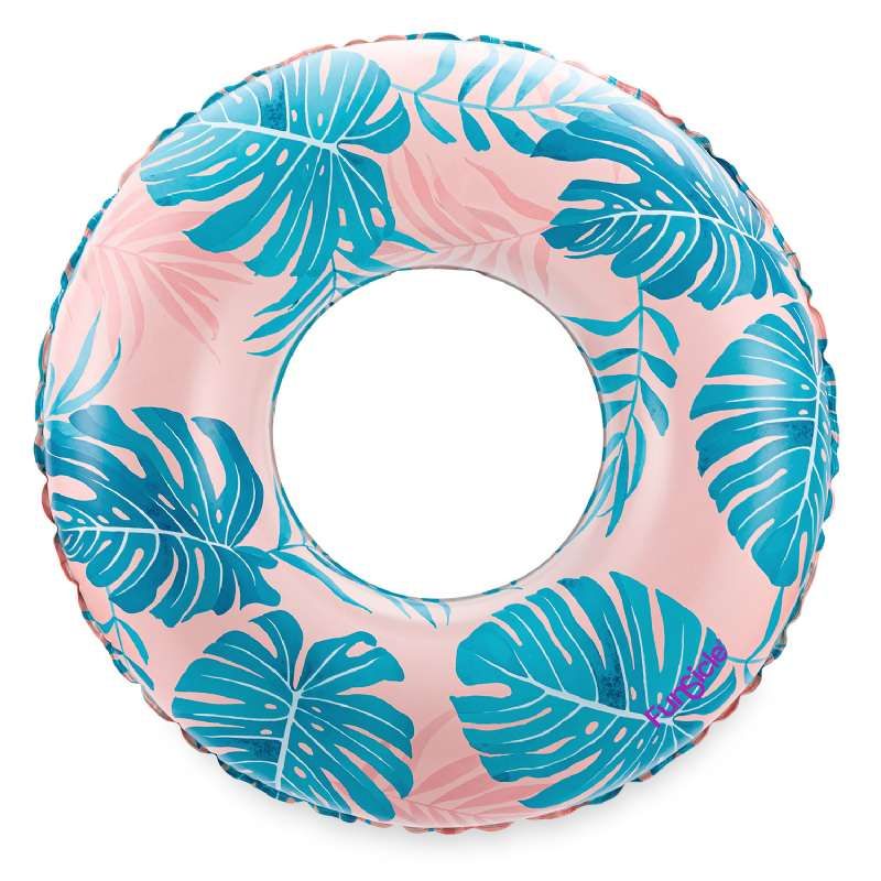Bouée Funsicle bleue et rose pour piscine (79x22cm)
