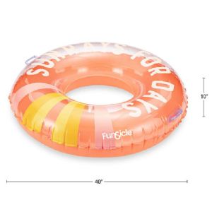 Bouée Funsicle pour piscine (Ø1,02m x h 25cm)