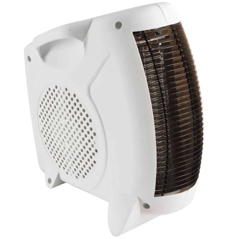 Chauffage soufflant électrique antigel thermostat chauffage électrique  réglable chauffage par convection, blanc, 450 watts, LxHxP 26