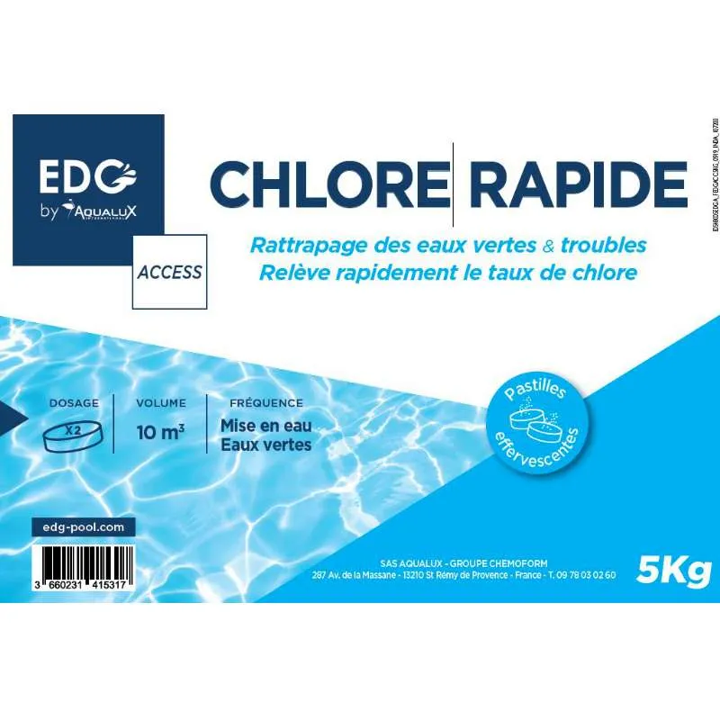 Diffuseur de chlore piscine - EDG BY AQUALUX - Mr Bricolage