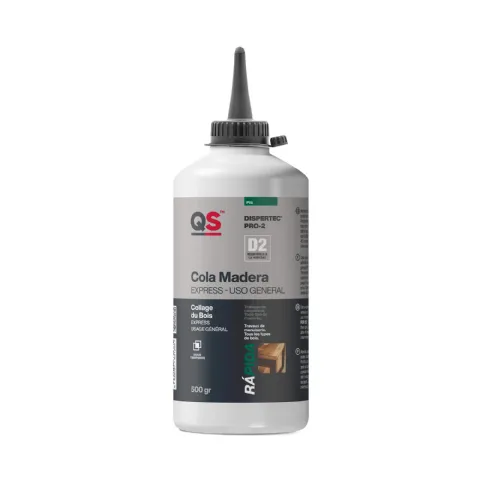 Colle à bois rapide blanche 250 ml QS