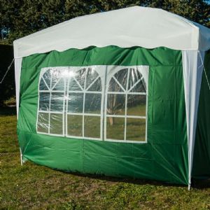 Cotés de tente avec et sans fenêtre (2 pcs)