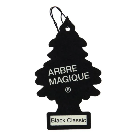 Désodorisant Arbre Magique Black Classic - Eboutique TotalEnergies