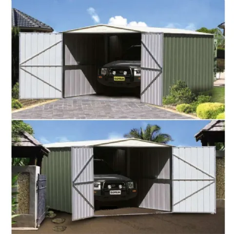 Garage métal galvanisé spécial 4x4