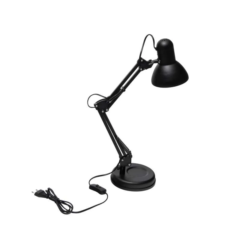 Lampe de bureau flexible noire - Provence Outillage