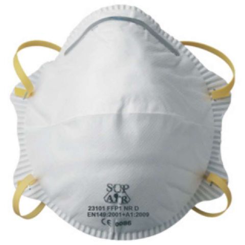Masque poussière-aerosol FFP1 (20pcs)