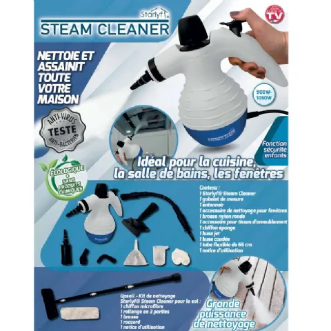 Nettoyeur vapeur Steam Cleaner 1050w