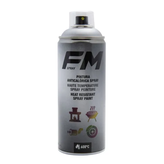 Peinture haute température : aérosol de marque fm Spray - Provence Outillage