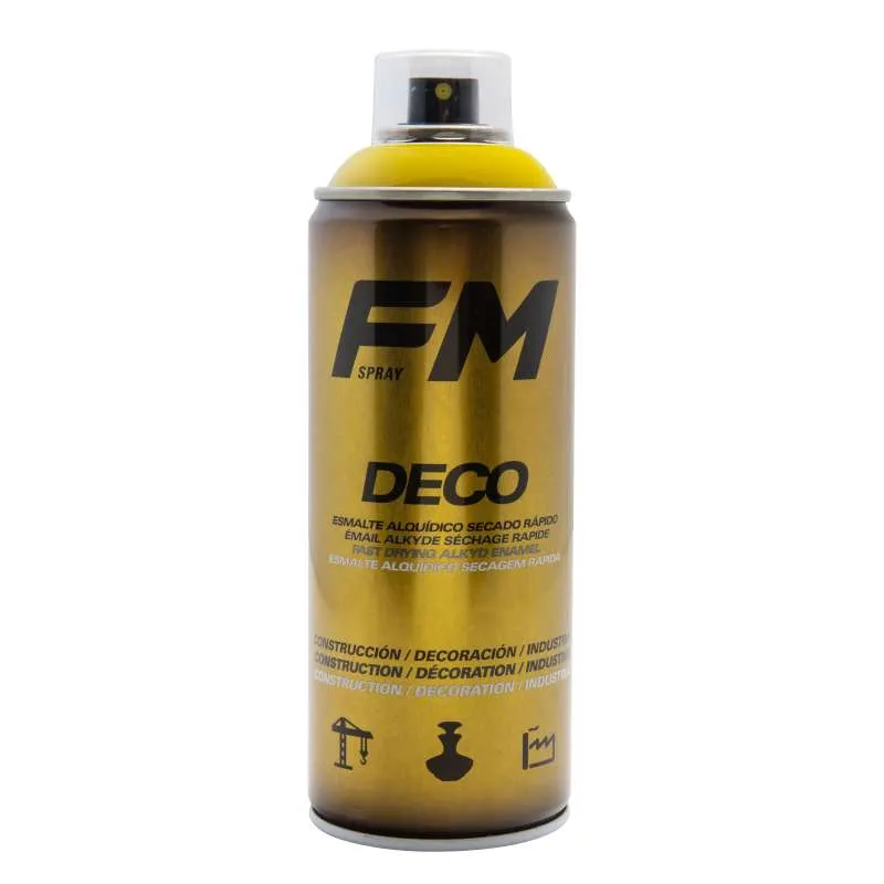 Megalo Bombe Spray De Peinture Polyvalente - 450 Ml - 41 Art Yellow - Jaune  - Prix pas cher