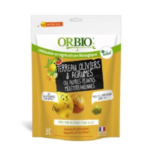 Terreau olivier agrume 3L OrBIO