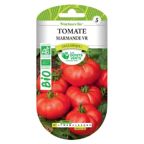 Graines tomate Marmande VR BIO Les Doigts Verts