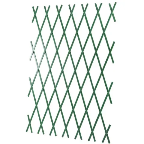 Treillis 1 x 2 m extensible vert en pvc