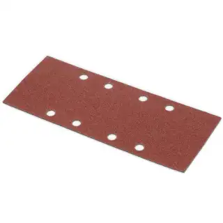 Lot de 5 feuilles abrasives rectangulaires 93 x 230 mm