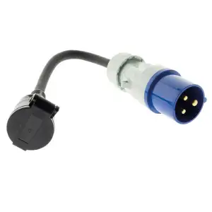  Adaptateur caravane femelle 16A en mâle CEE17 