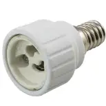 Adaptateur douille E14 pour ampoule GU10