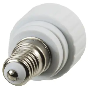 Adaptateur douille E14 pour ampoule GU10