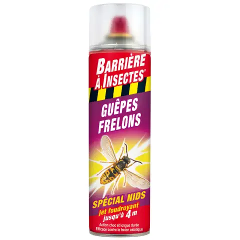 Aérosol guêpe frelon spécial nids 500ml