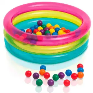 Aire de jeux gonflable Intex 86 cm avec balles