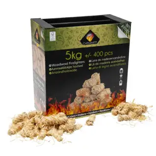 Allume feu laine de bois 100% végétale 5kg