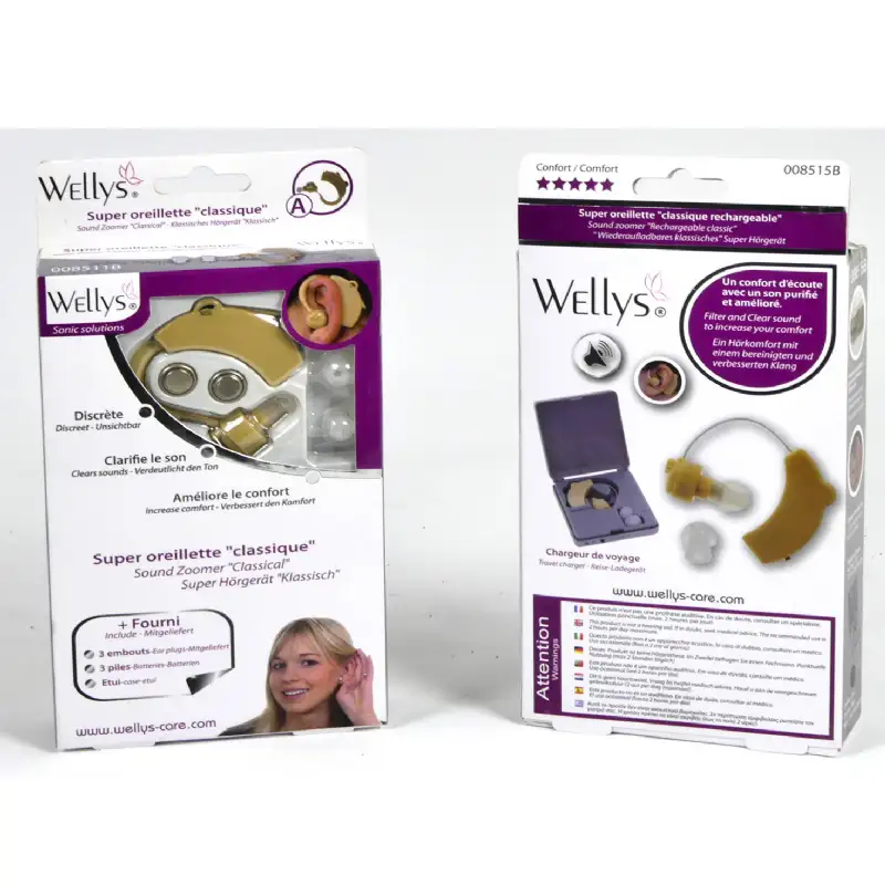 Super oreillette Wellys Amplificateur de son