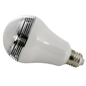 Ampoule e27 à led couleur 3wplusenceinte 2w