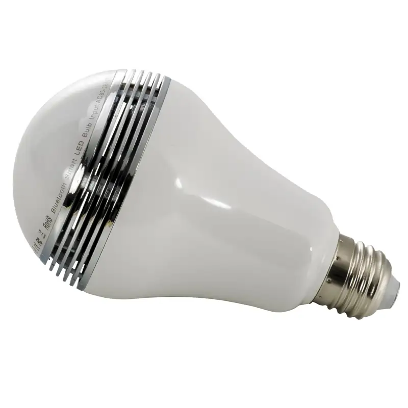 Ampoule e27 à led couleur 3wplusenceinte 2w