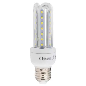 Ampoule led 3 tubes E27 14w blanc/froid