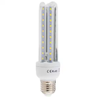 Ampoule led 3 tubes e27 8w blanc/froid