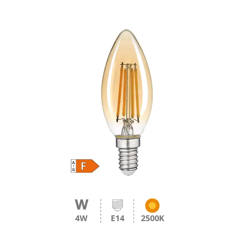 Ampoule LED Vintage 4W E14 2500K