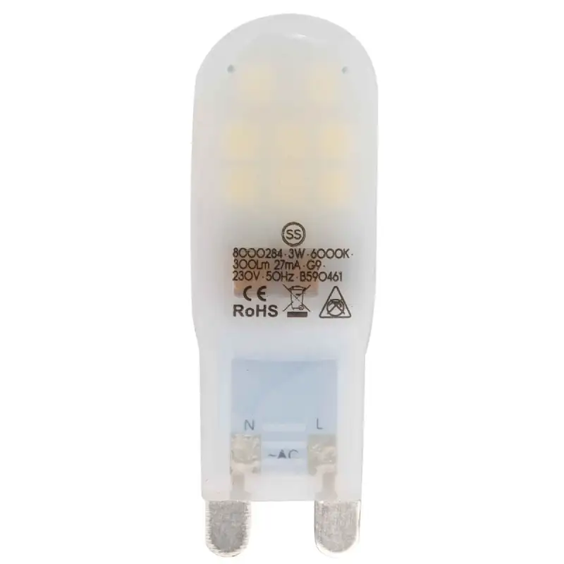 Ampoule led g9 3w blanc / froid