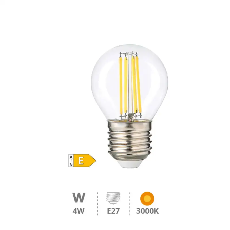 Ampoule LED Série Or 4W E27 3000K