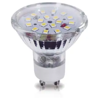 Ampoule led spot gu10 4.6w blanc chaud