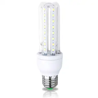 Ampoule led 3 tubes E14 8w blanc/chaud