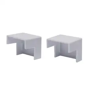 Angles extérieurs 30x10mm blanc (lot de 2)