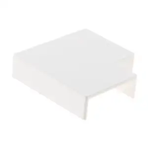 Angles plats moulure 30x10mm blanc (lot de 4)