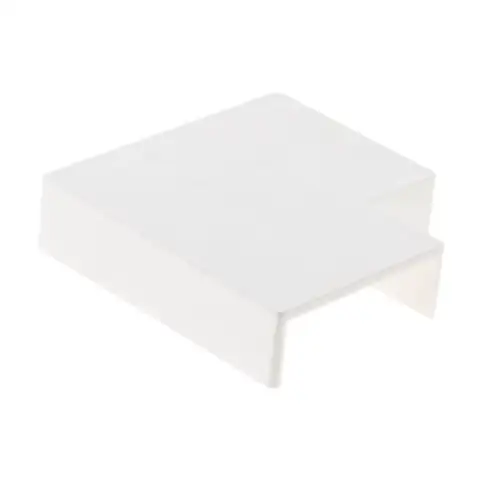 Angles plats moulure 30x10mm blanc (lot de 4)