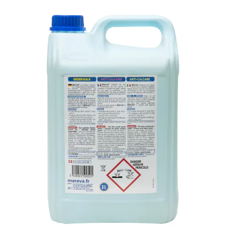 Anti-calcaire clarifiant Reva-Out 5 L