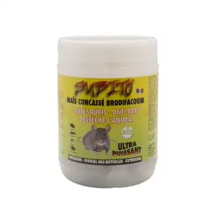 Appât maïs concassé rats souris 150g SUBITO