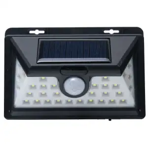 Applique solaire à led et détecteur de mouvement (32Leds-160 lumens) WERKA PRO