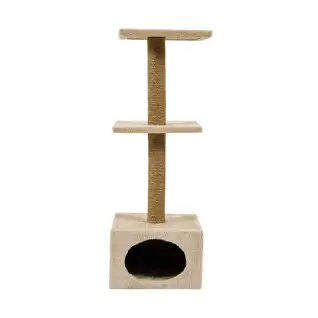 Arbre à chat  DUO 83 cm beige - ZOLUX