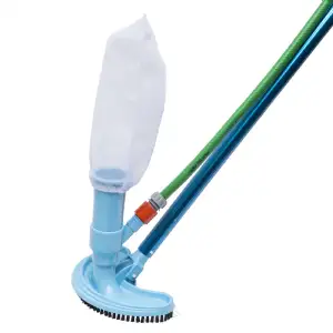 Aspirateur piscine grande brosse plus filet WERKA PRO