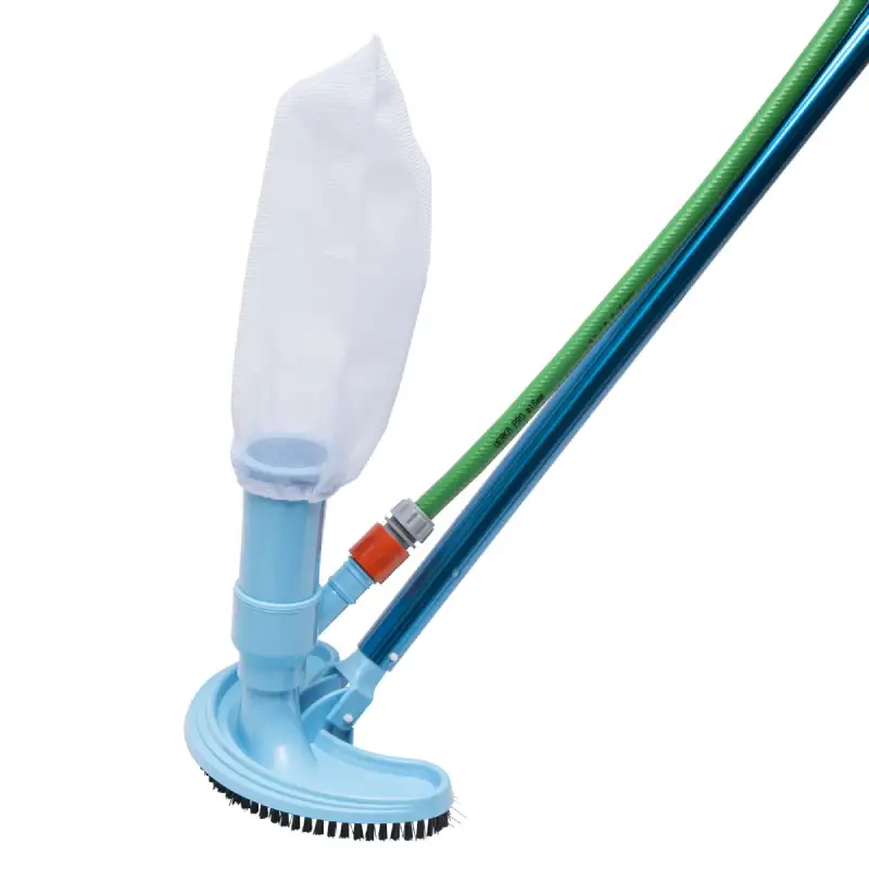 Aspirateur piscine grande brosse plus filet WERKA PRO