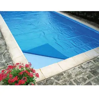 Bâche à bulle rectangulaire pour piscine