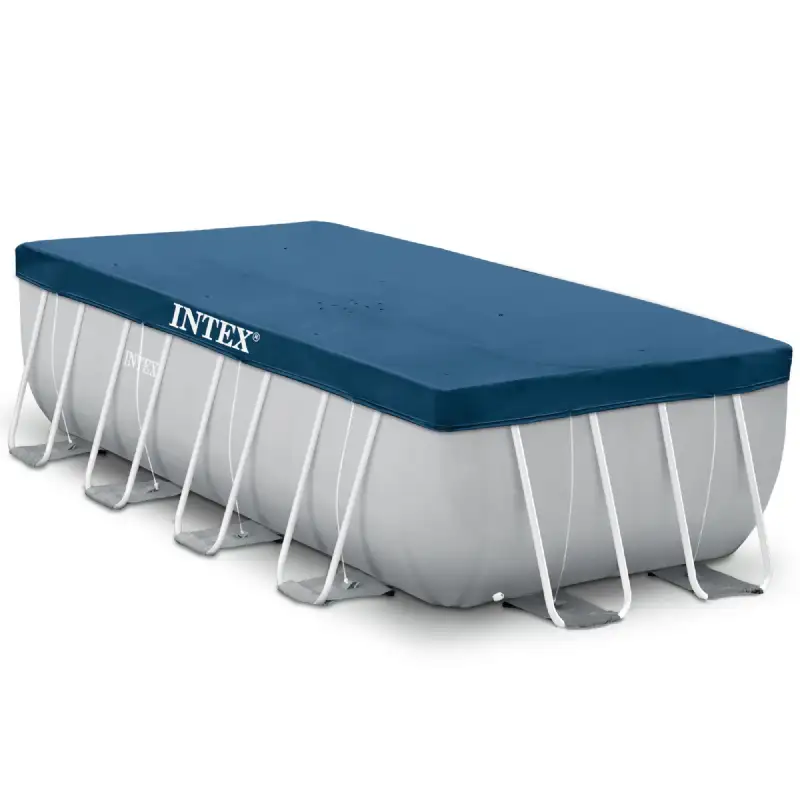 Bâche de protection pour piscine rectangulaire 4x2m Intex