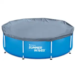 Bâche pour piscine ronde tubulaire Summer Waves