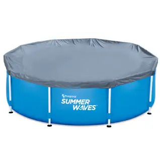 Bâche pour piscine ronde tubulaire Summer Waves