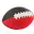 Ballon rugby gonflable 18cm