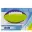 Ballon rugby gonflable bleu et vert 18 cm