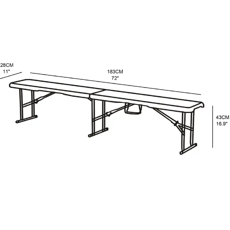 Banc pliant WERKA PRO 